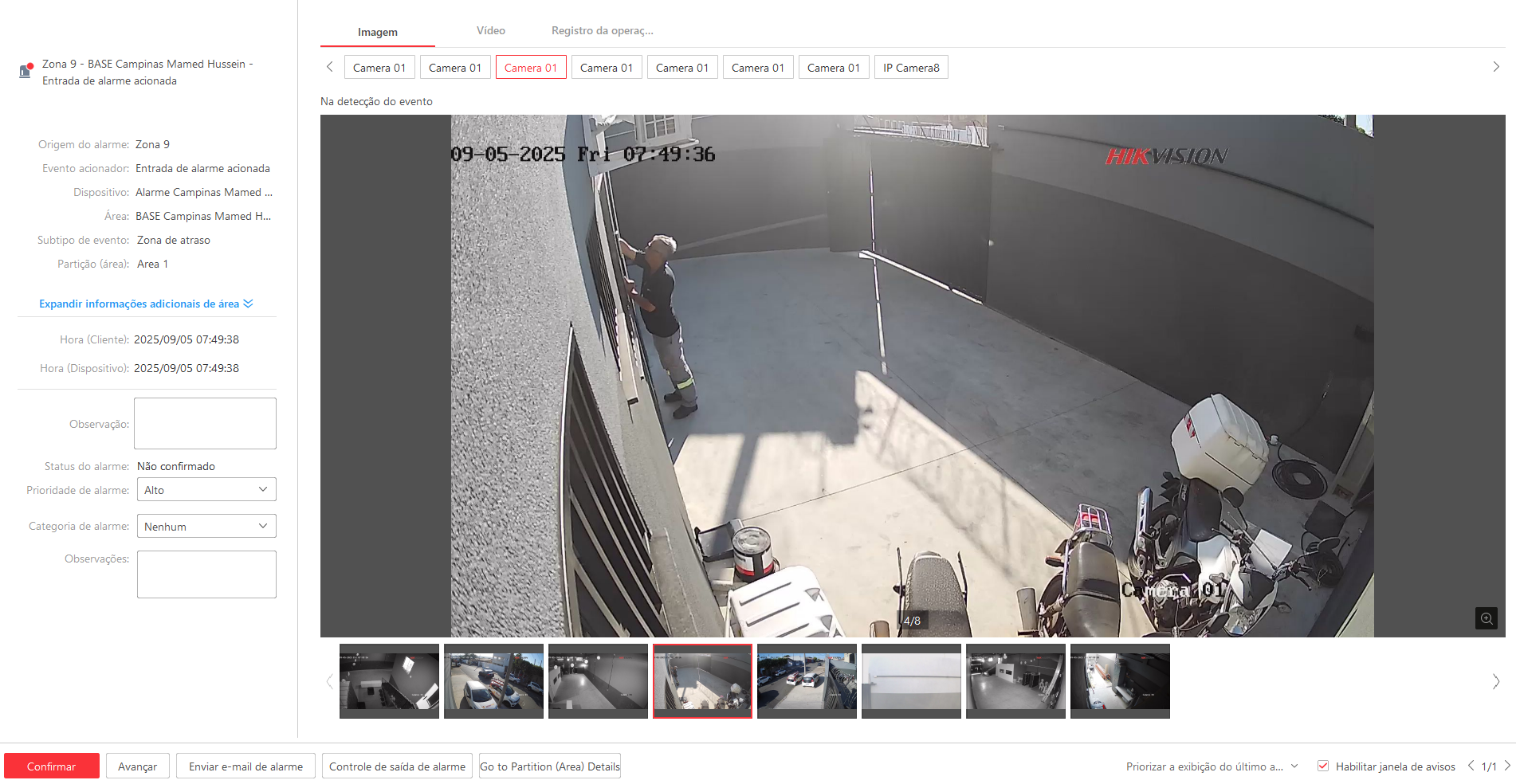 Imagem da ocorrência