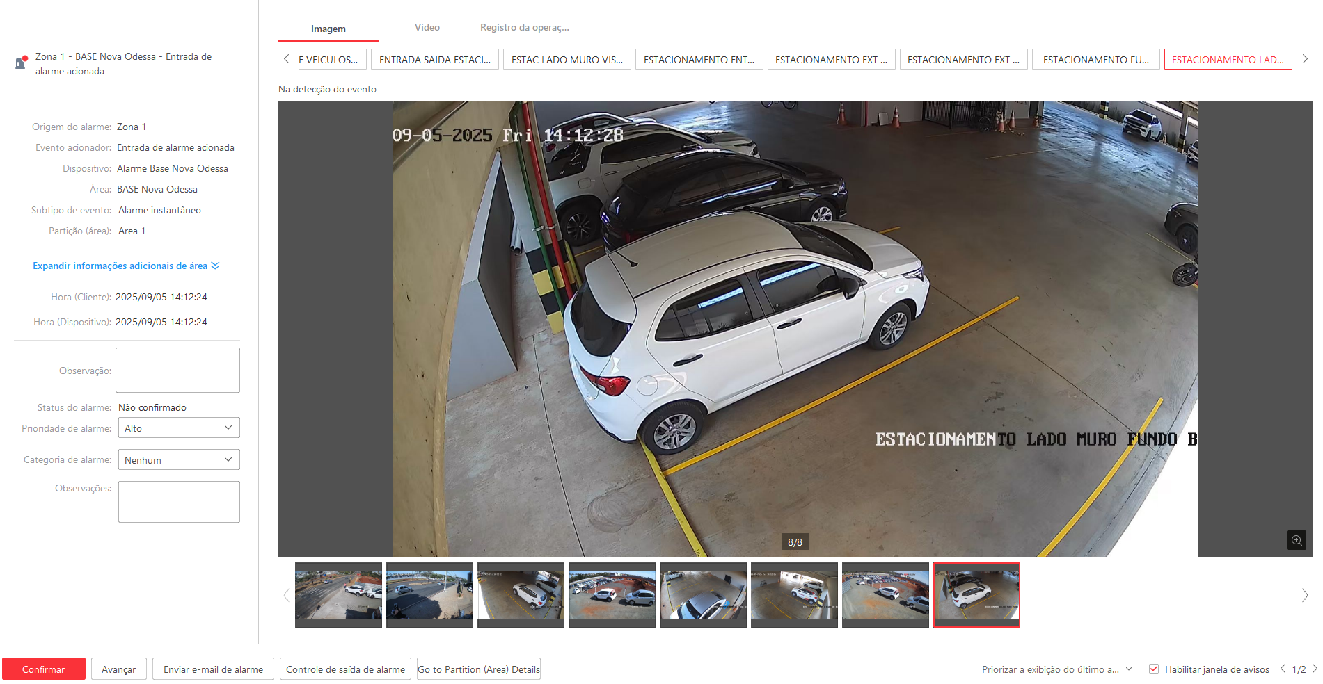 Imagem da ocorrência