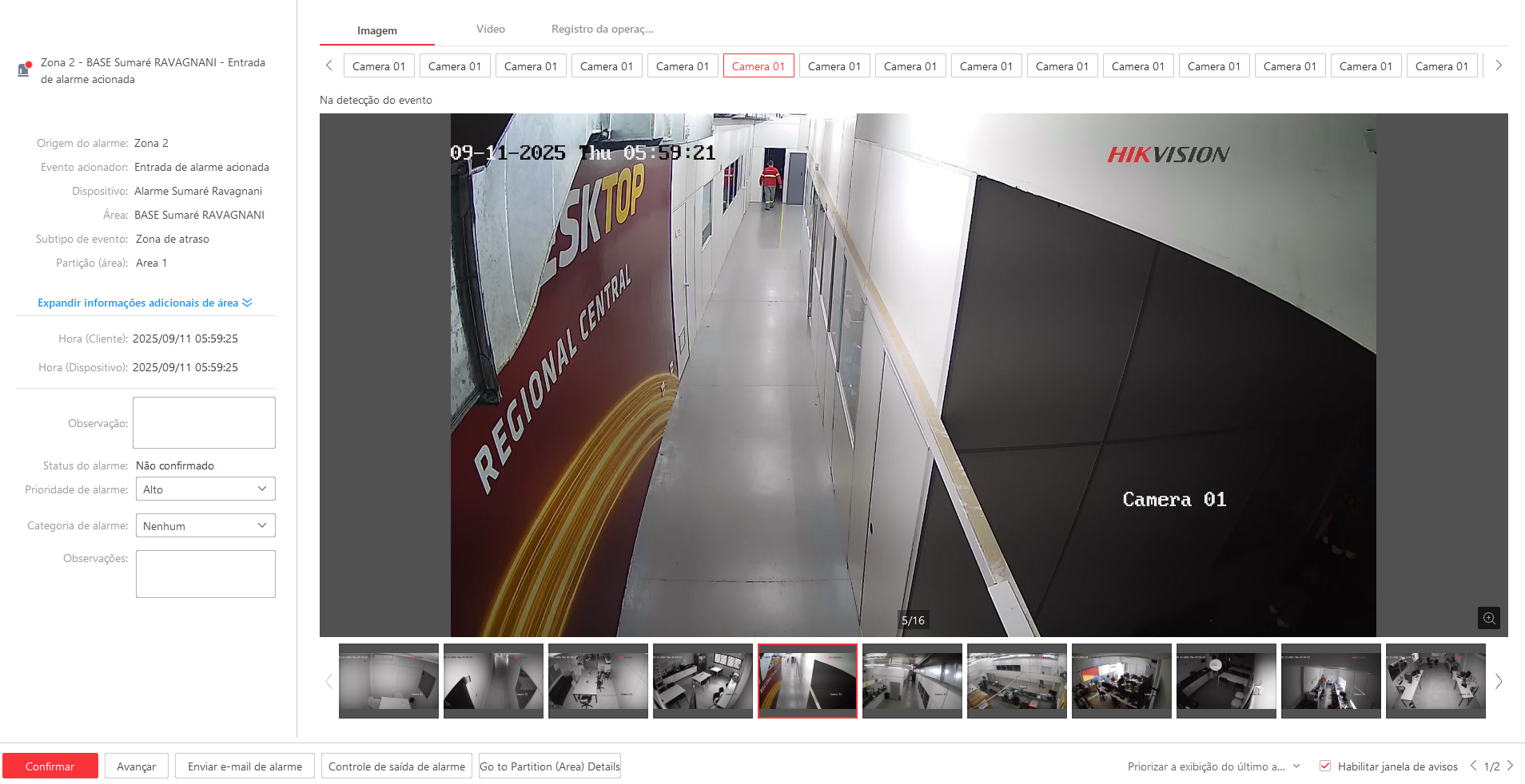 Imagem da ocorrência