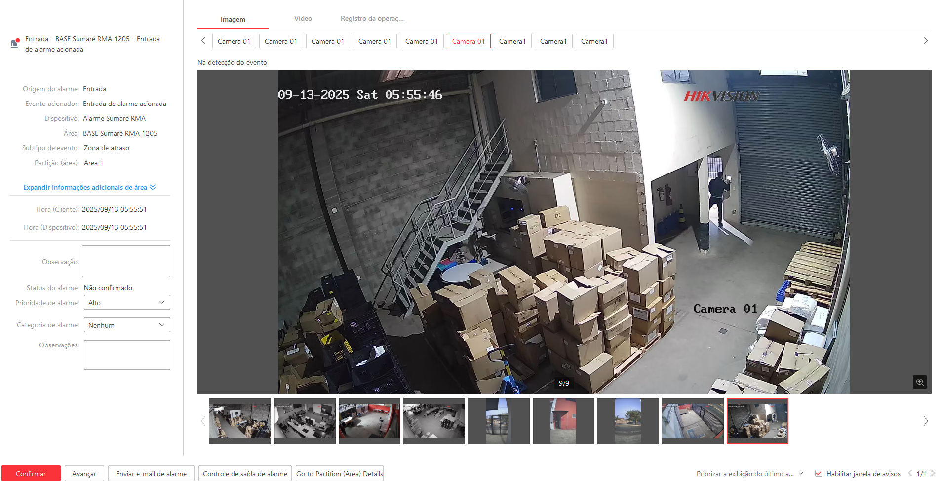 Imagem da ocorrência