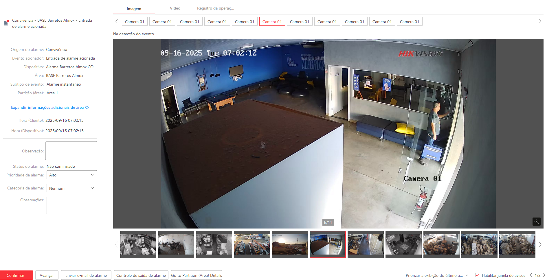 Imagem da ocorrência