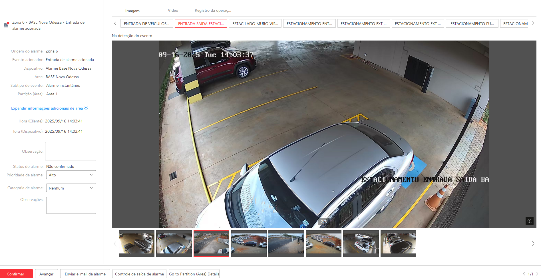 Imagem da ocorrência