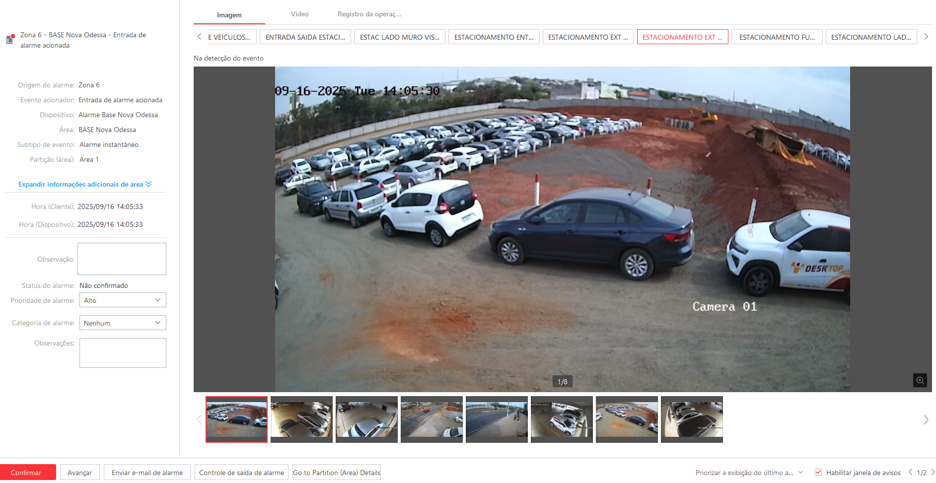 Imagem da ocorrência