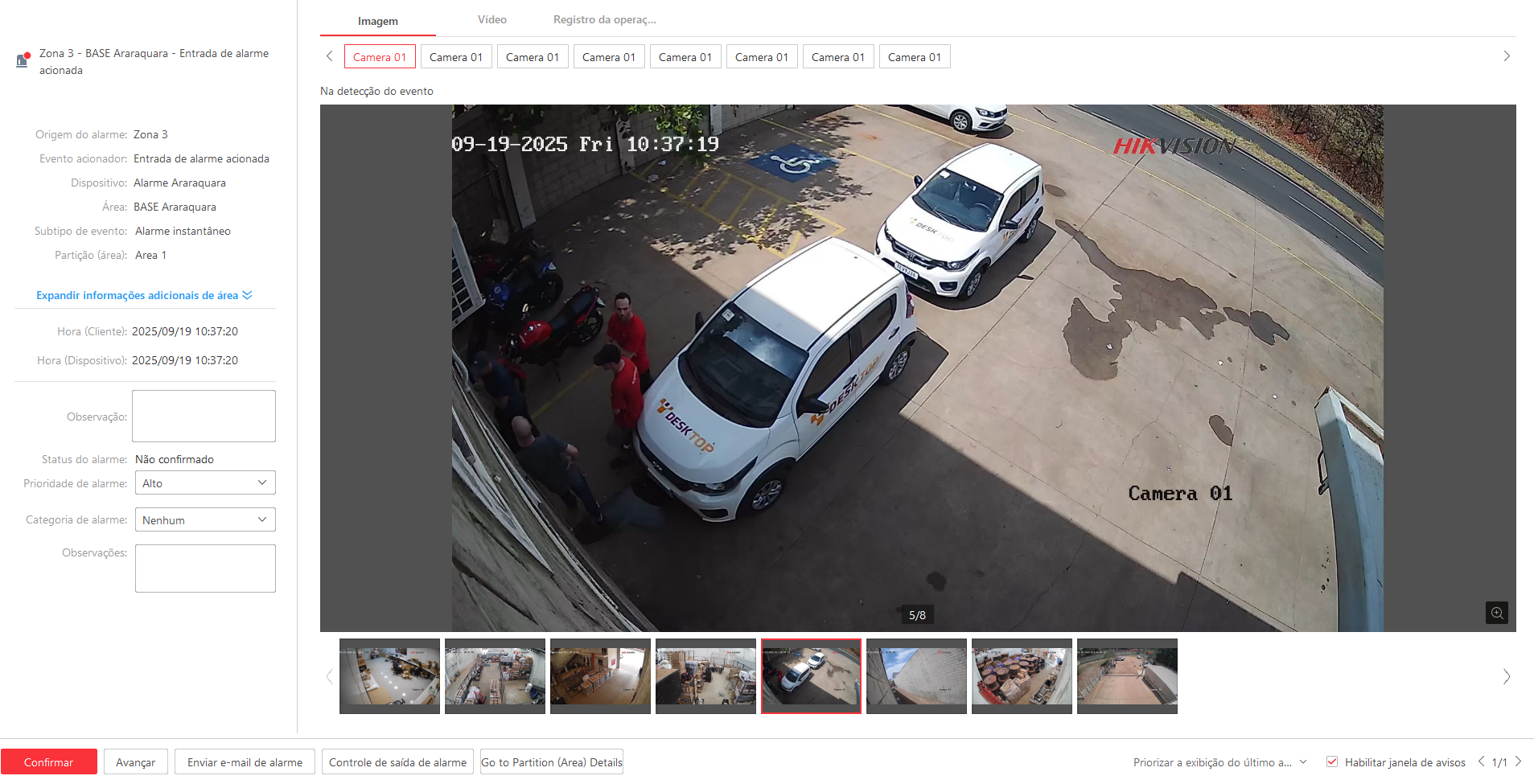 Imagem da ocorrência