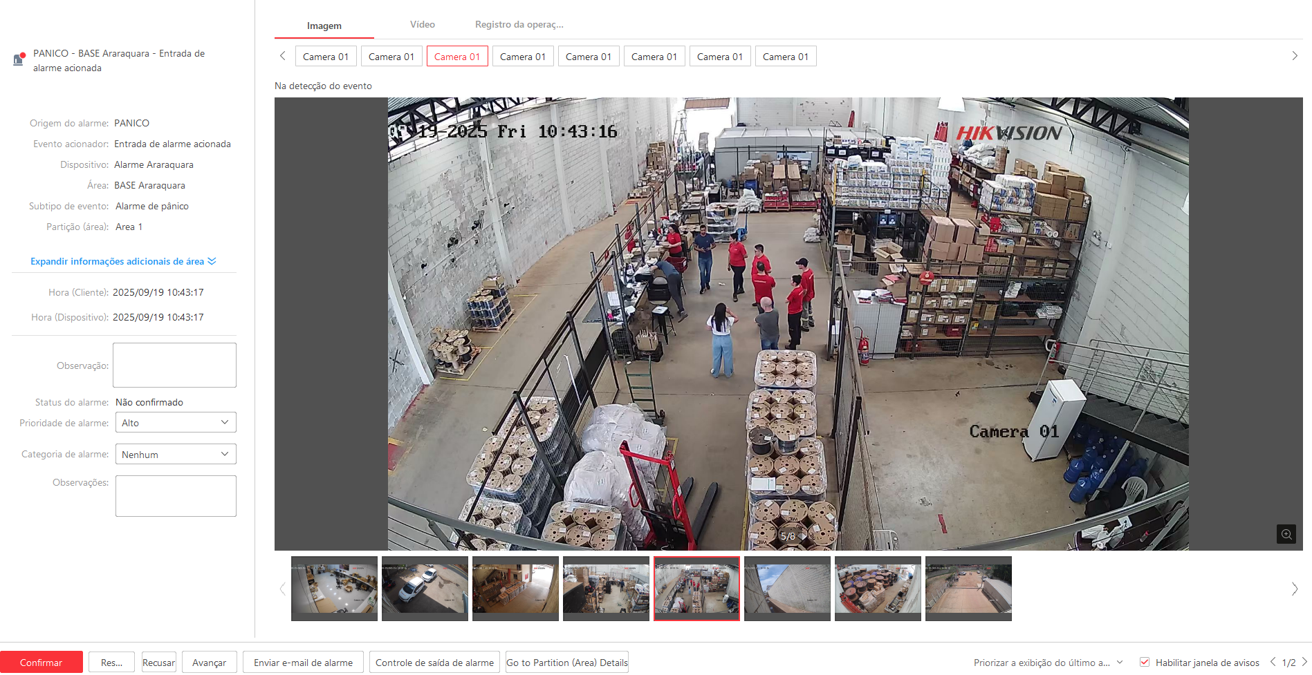 Imagem da ocorrência