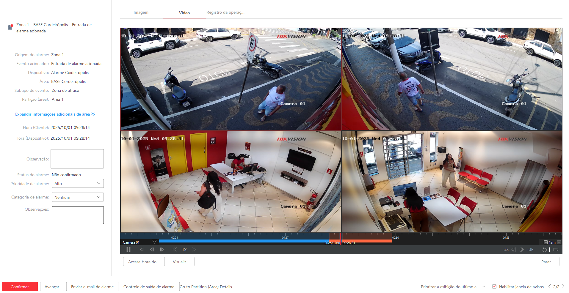 Imagem da ocorrência