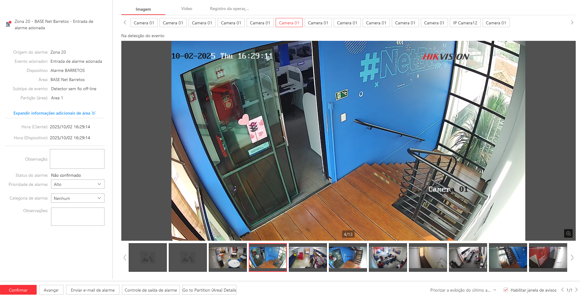 Imagem da ocorrência