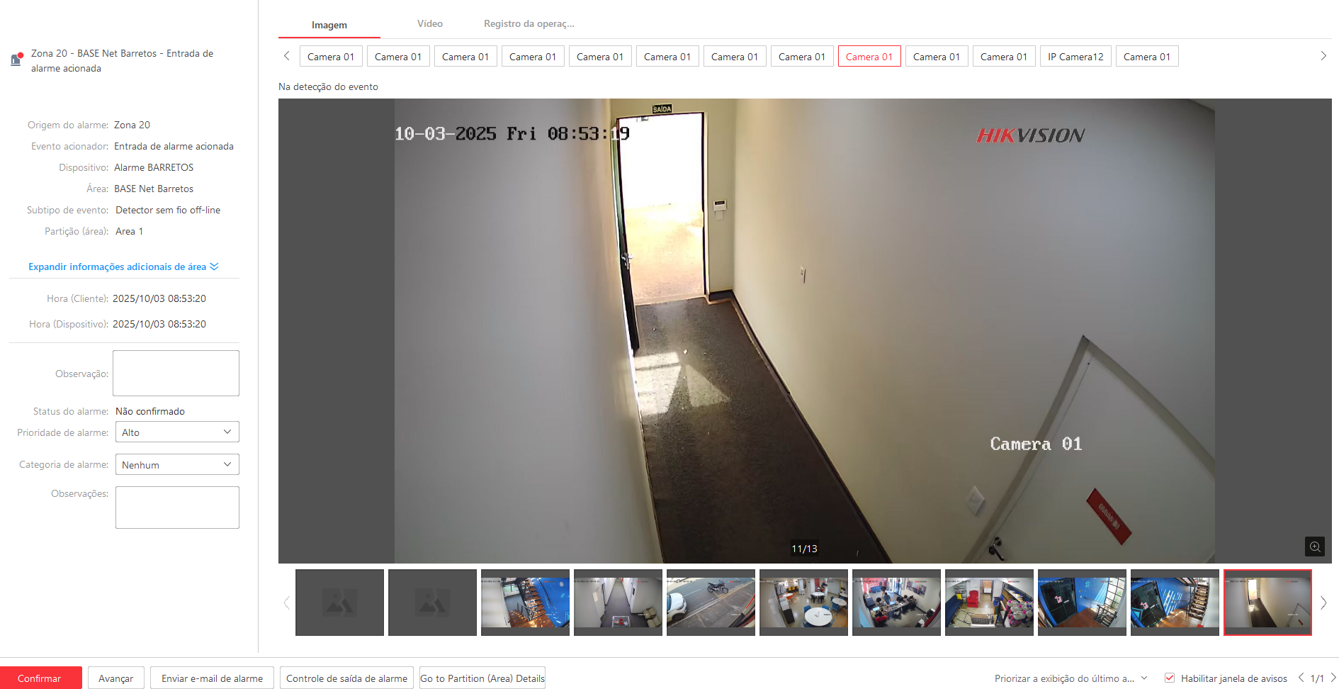 Imagem da ocorrência