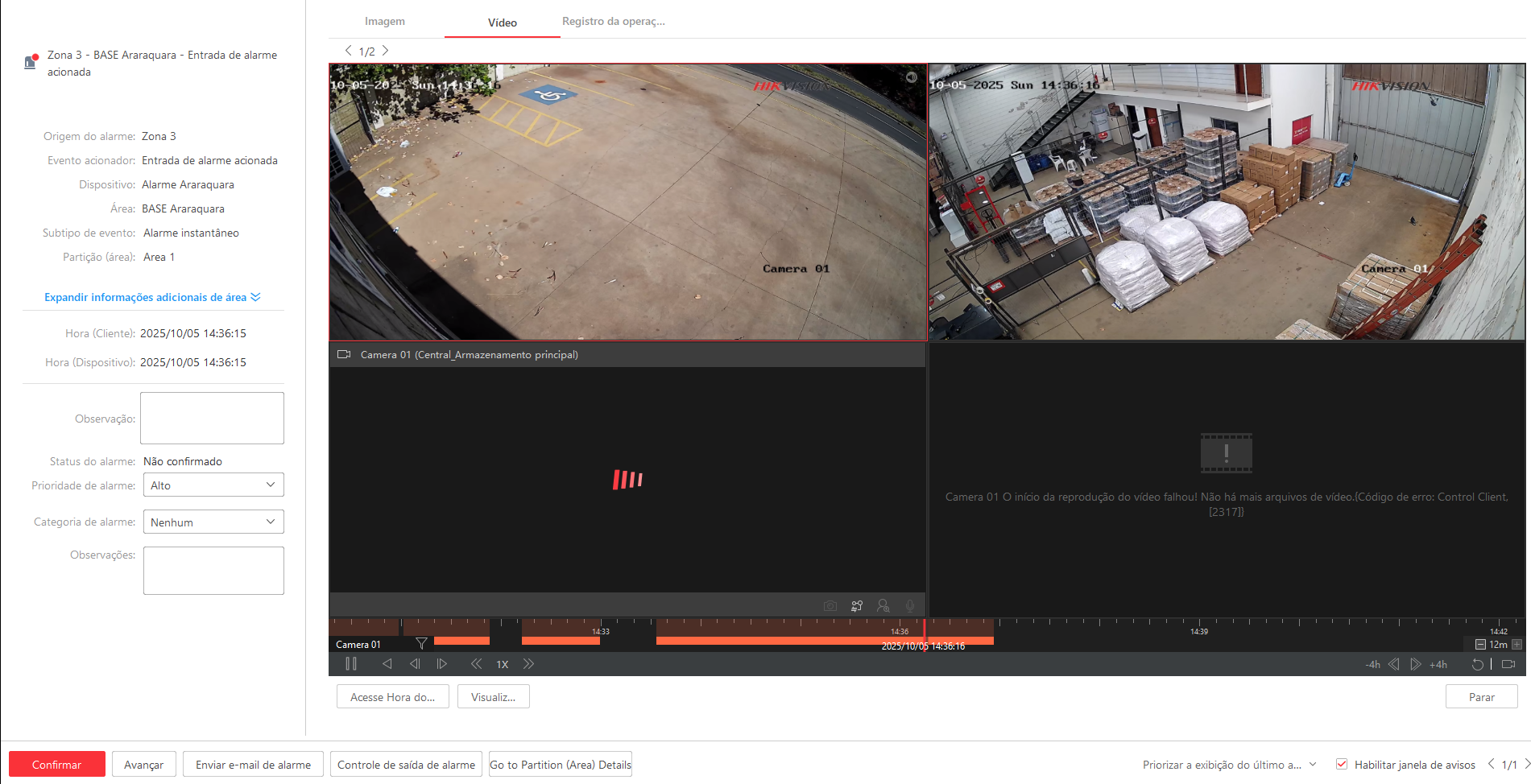 Imagem da ocorrência