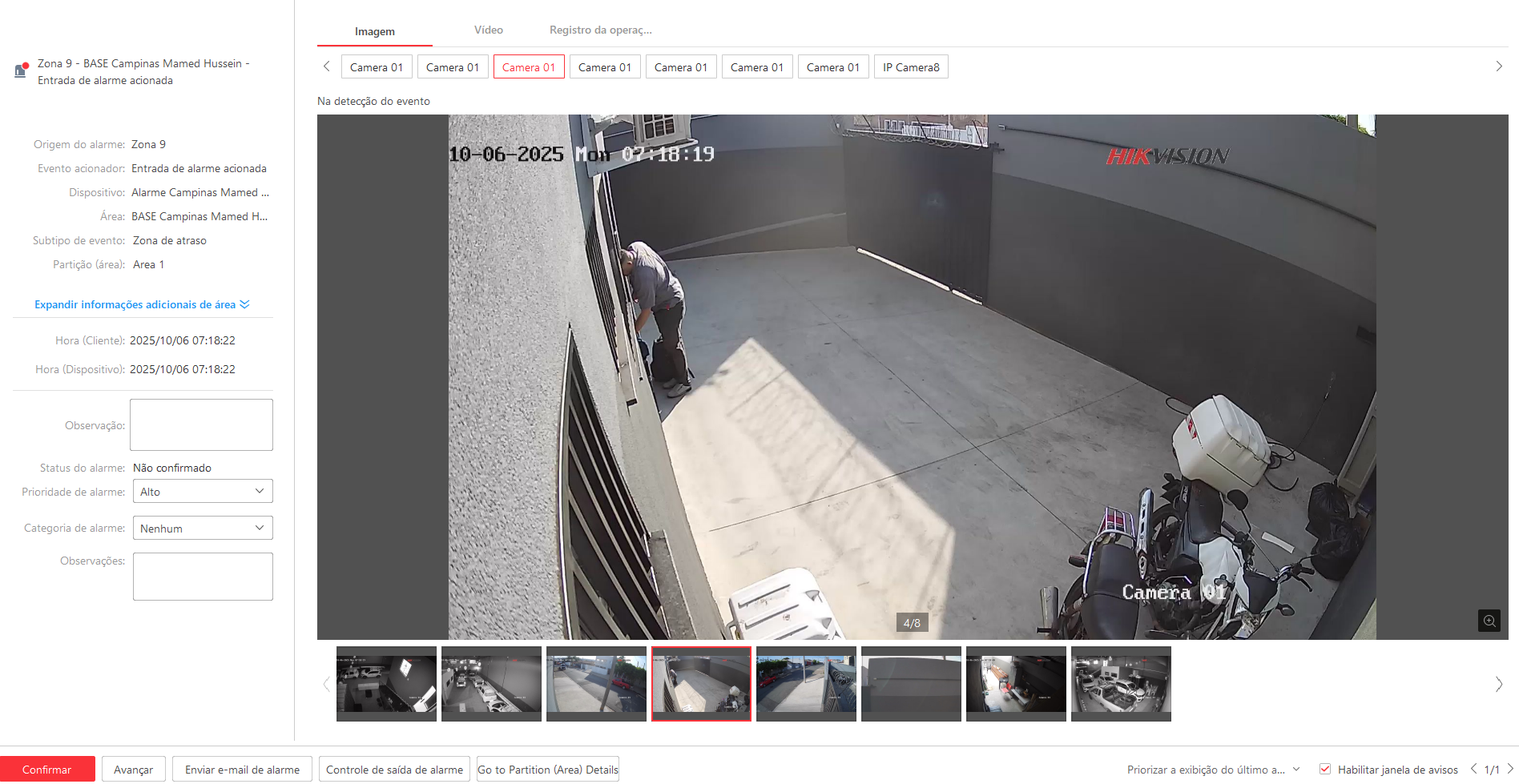 Imagem da ocorrência