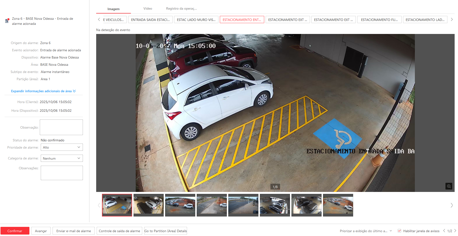 Imagem da ocorrência