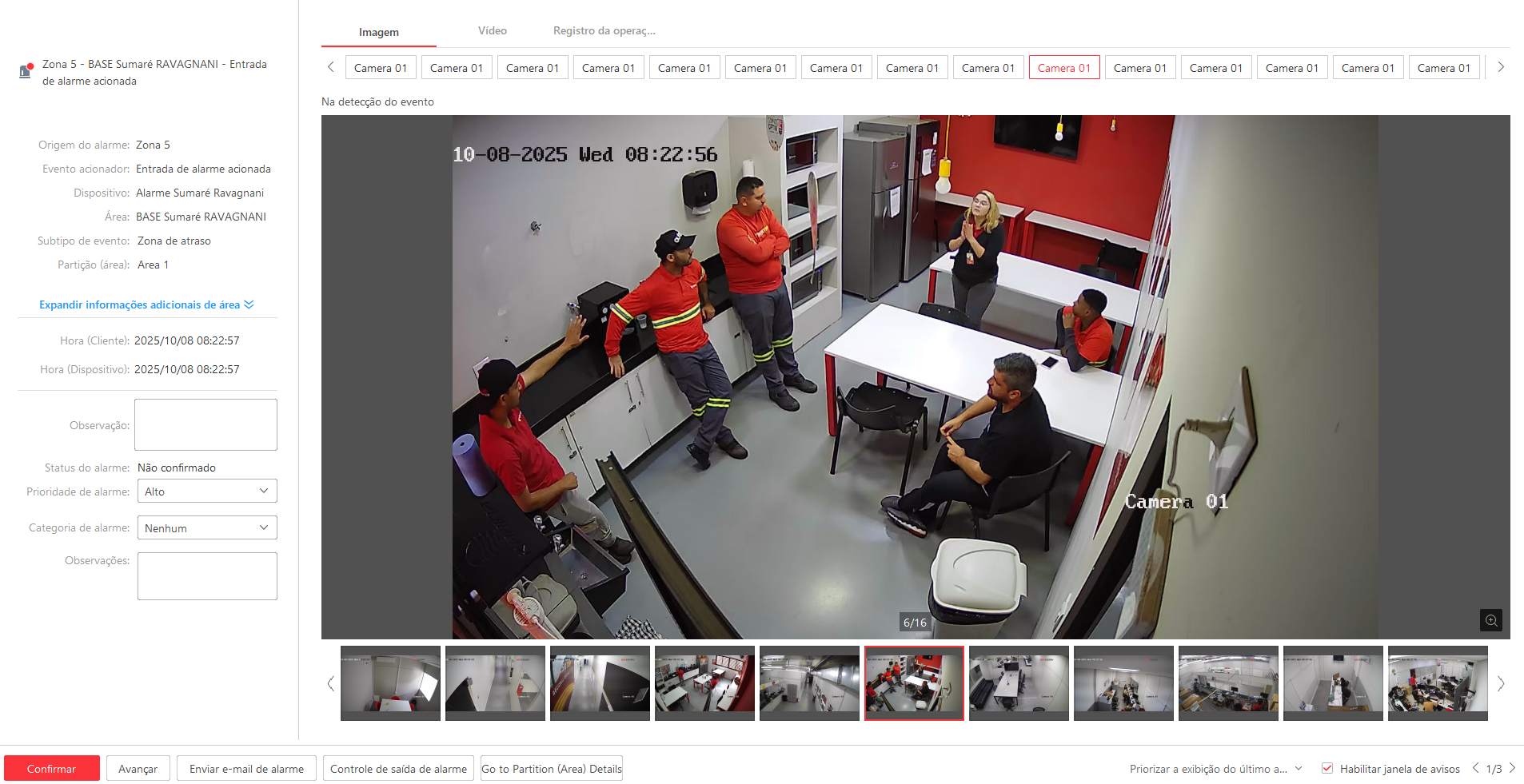 Imagem da ocorrência