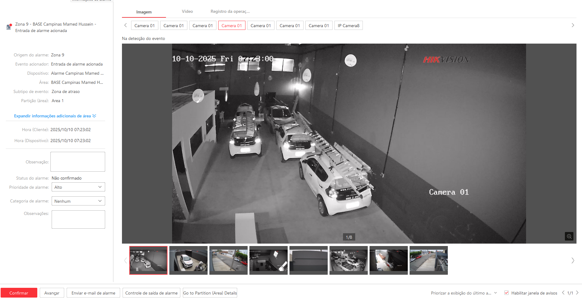 Imagem da ocorrência