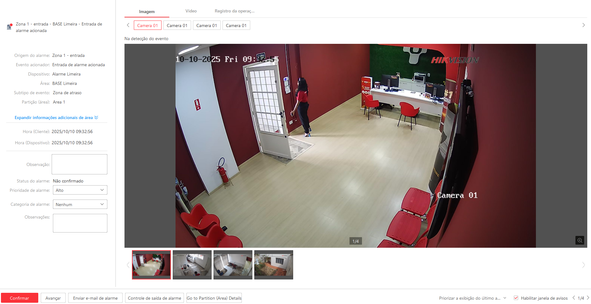 Imagem da ocorrência