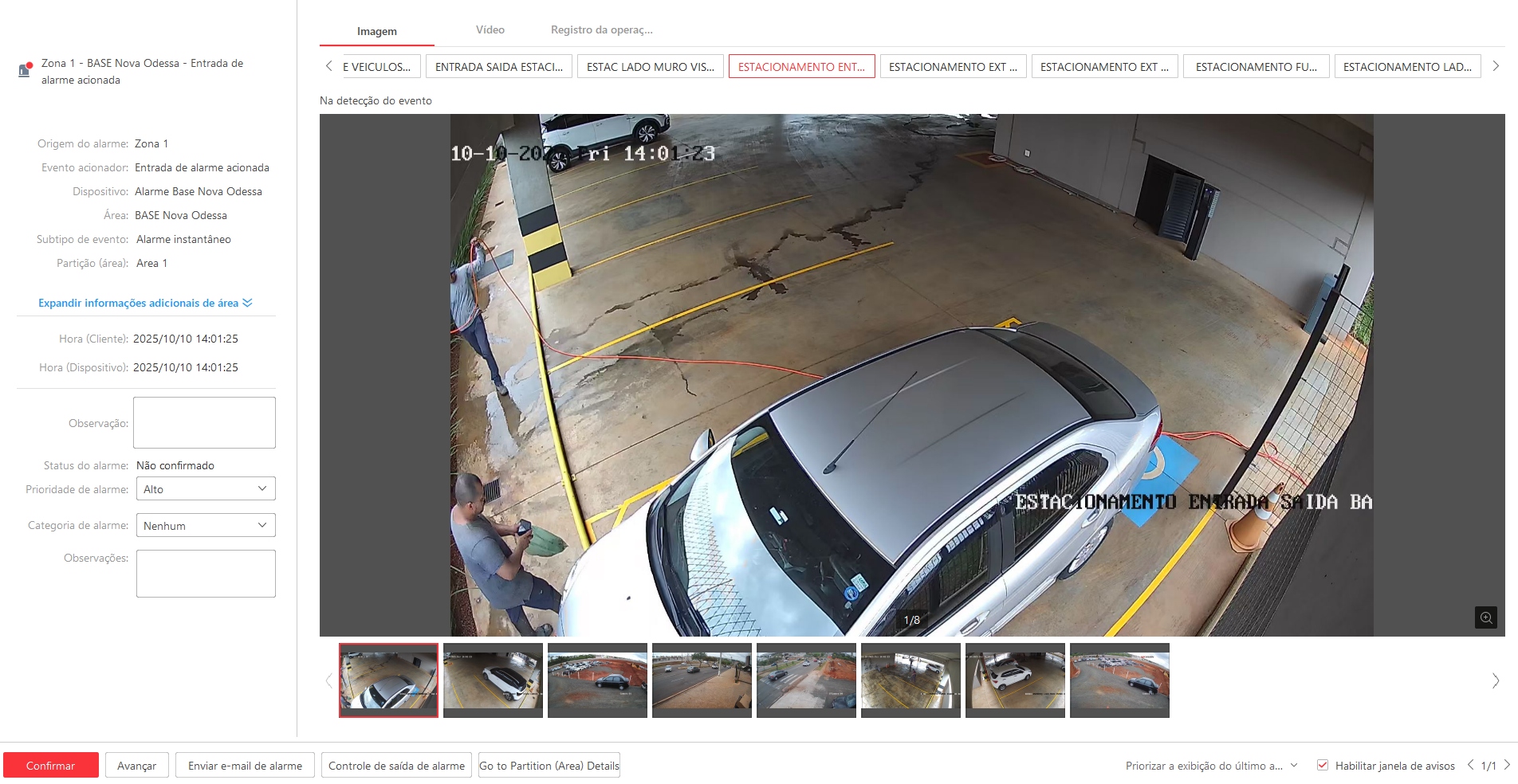 Imagem da ocorrência