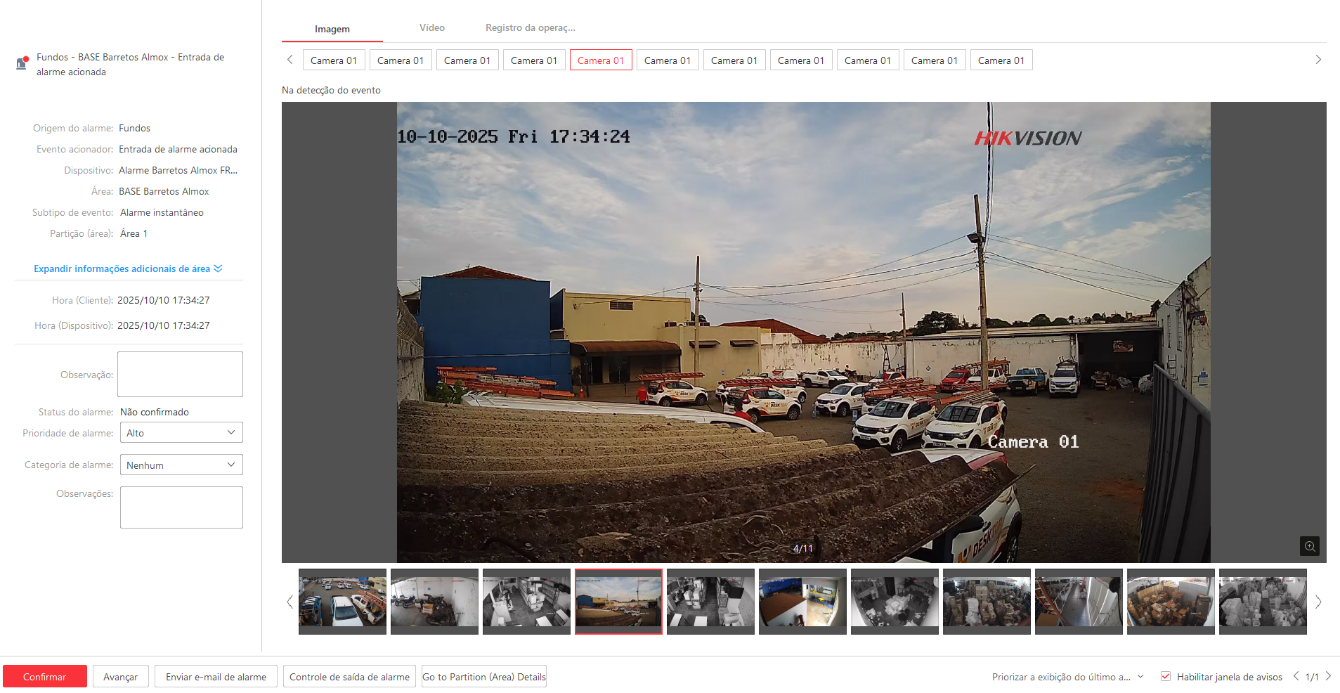 Imagem da ocorrência