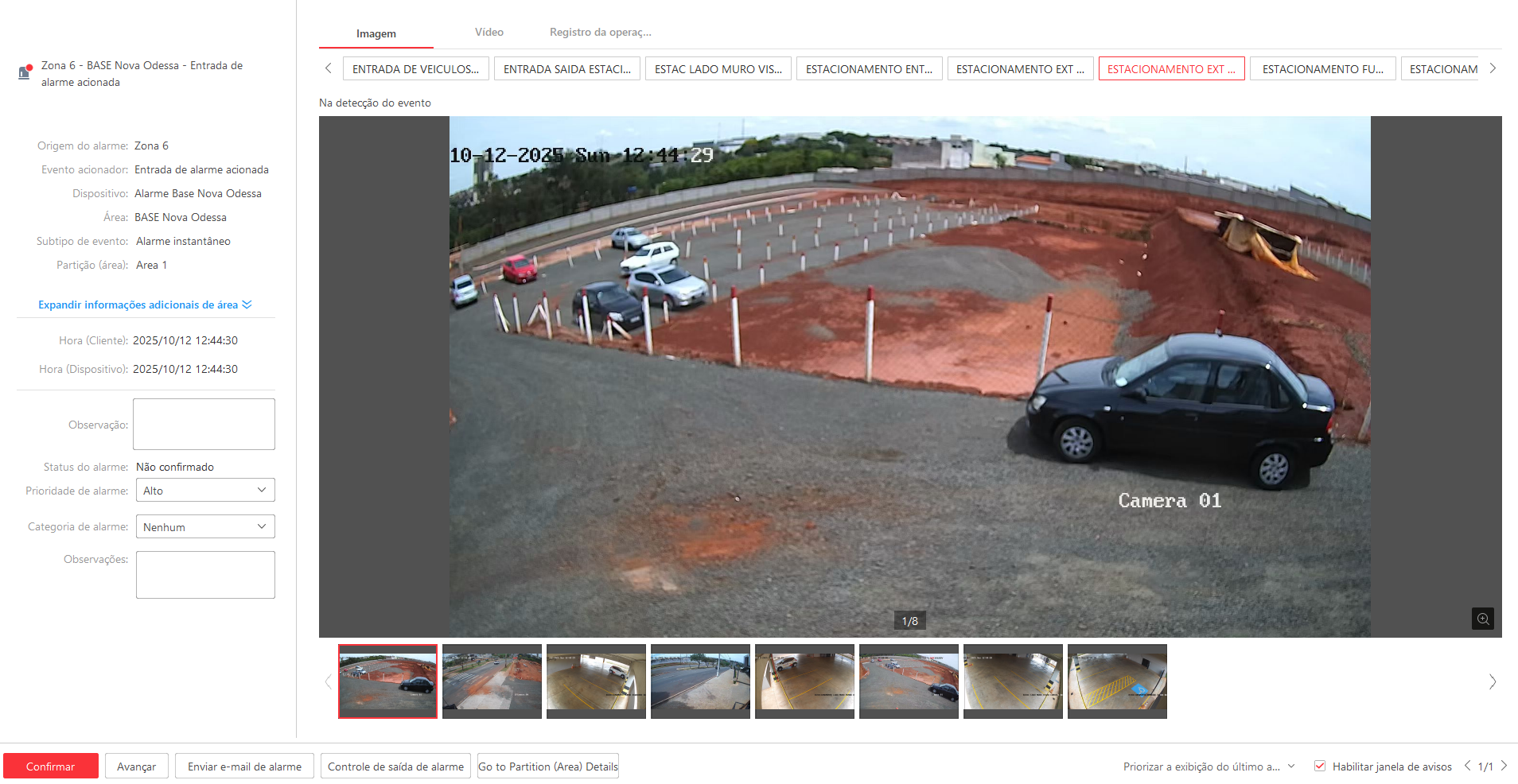 Imagem da ocorrência