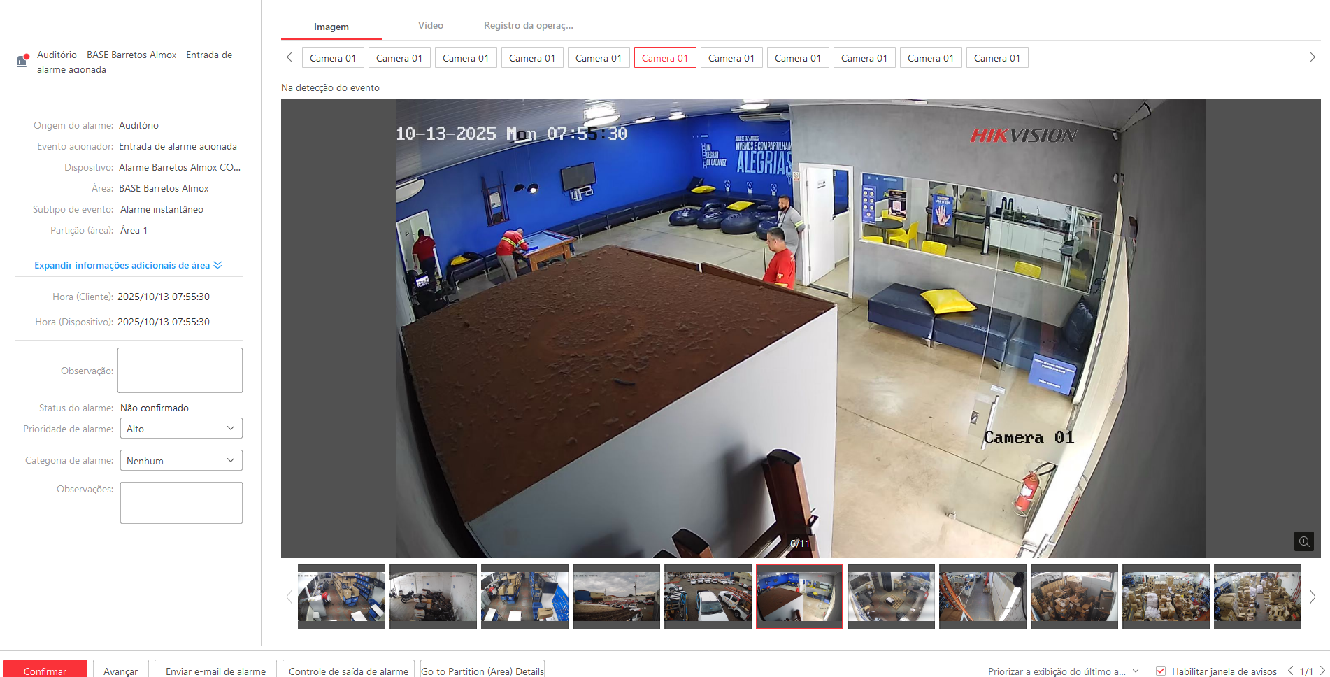 Imagem da ocorrência