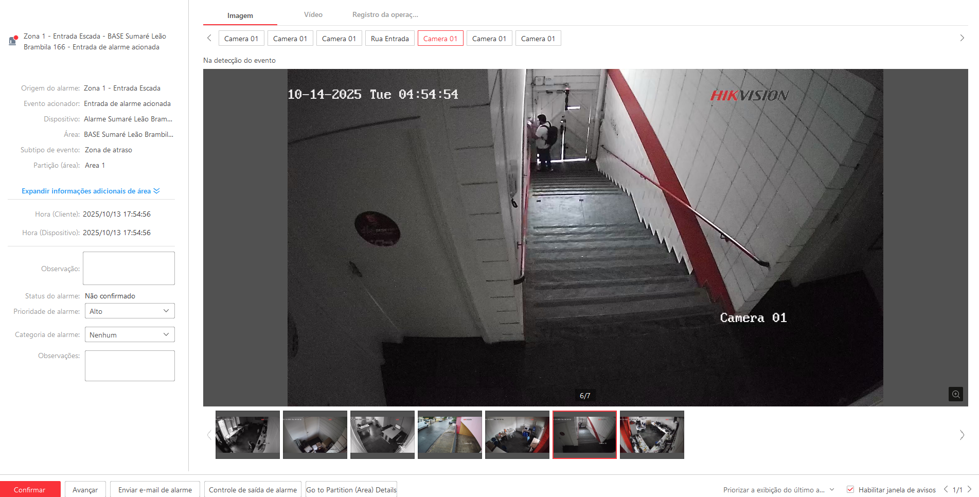 Imagem da ocorrência