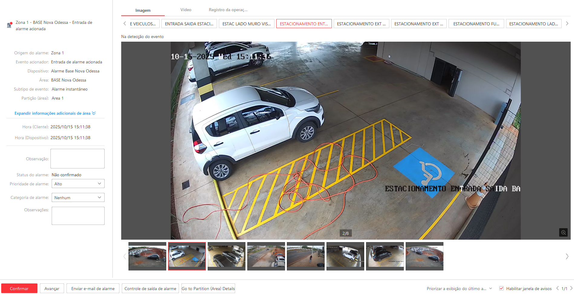 Imagem da ocorrência