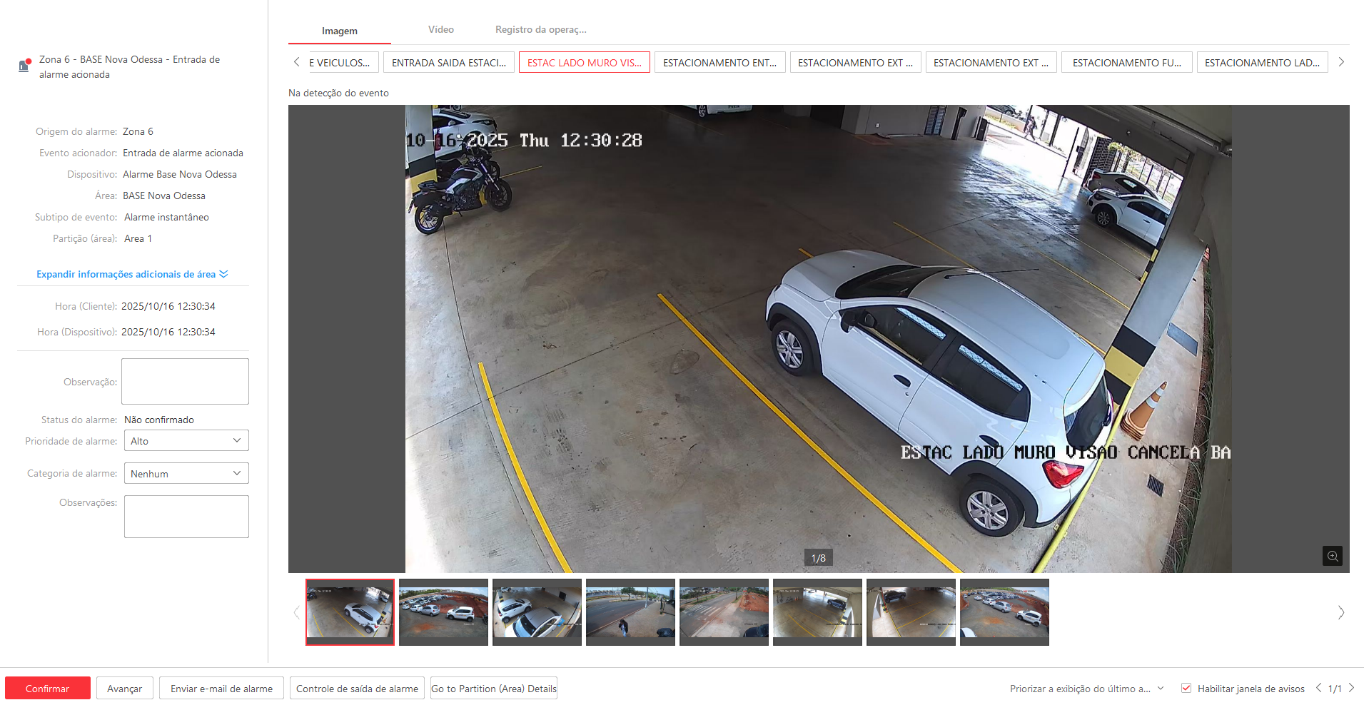 Imagem da ocorrência