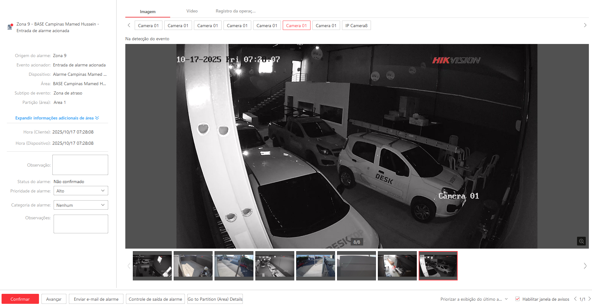 Imagem da ocorrência