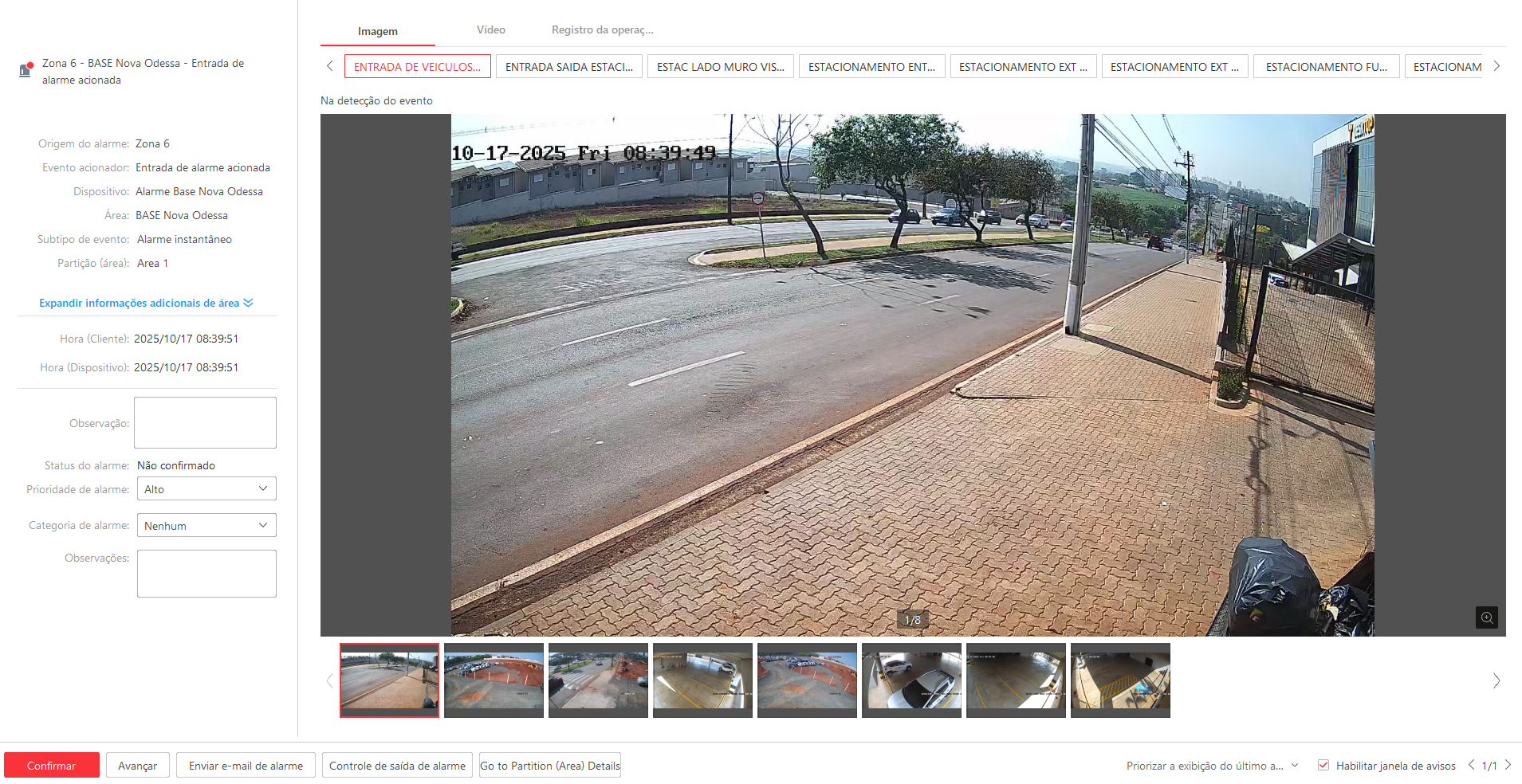 Imagem da ocorrência