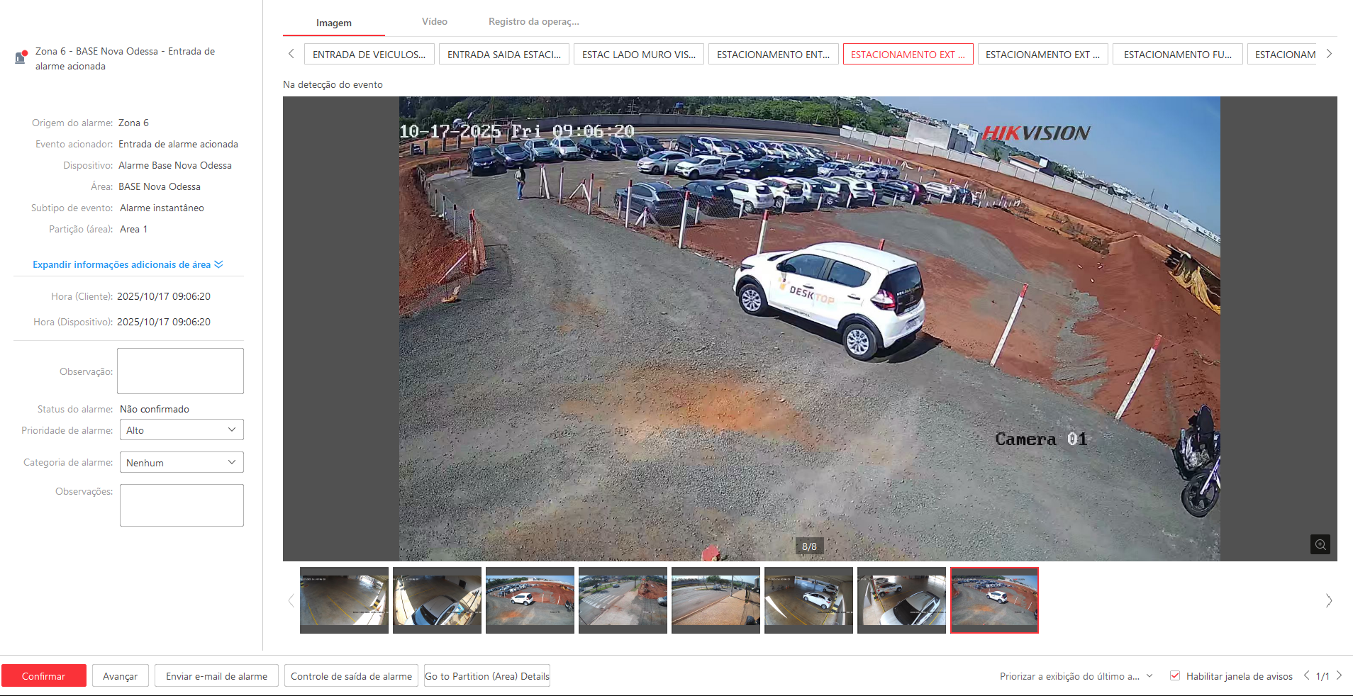 Imagem da ocorrência