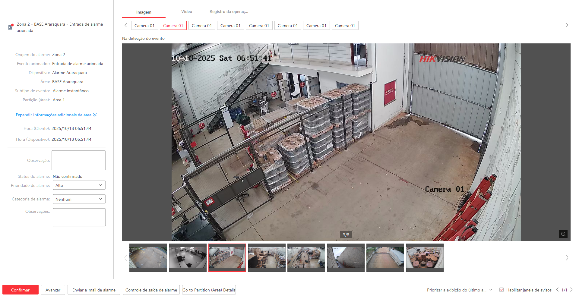 Imagem da ocorrência