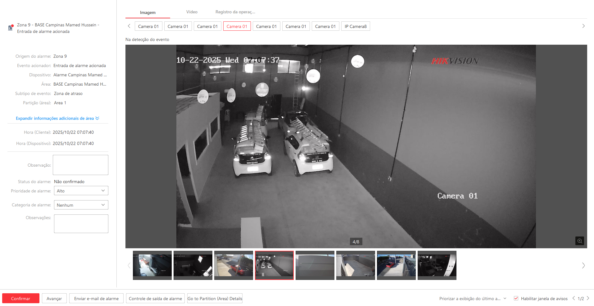 Imagem da ocorrência