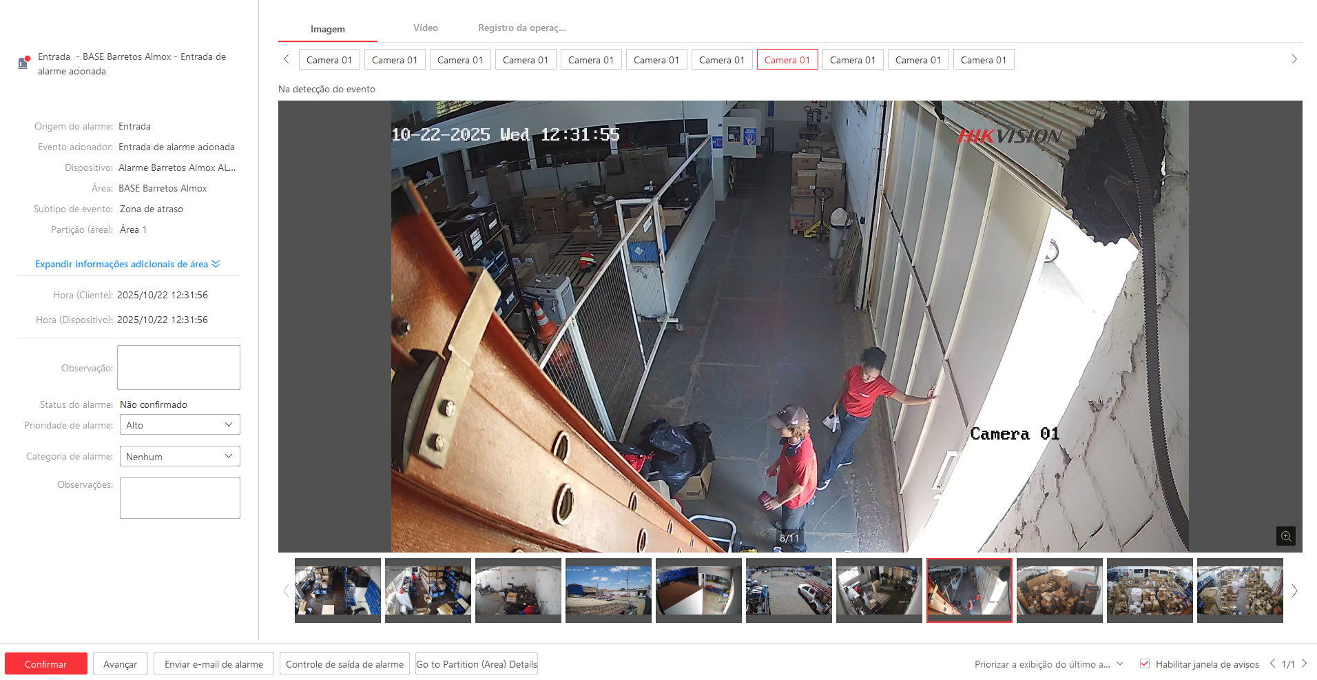 Imagem da ocorrência