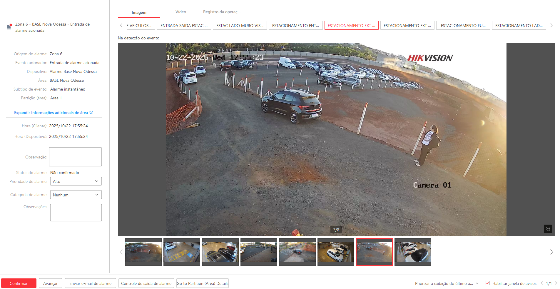 Imagem da ocorrência