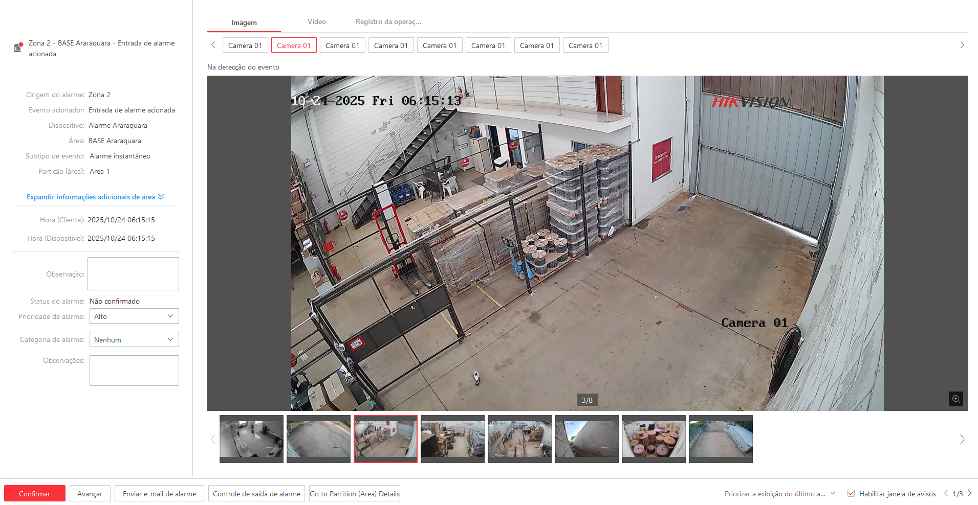 Imagem da ocorrência