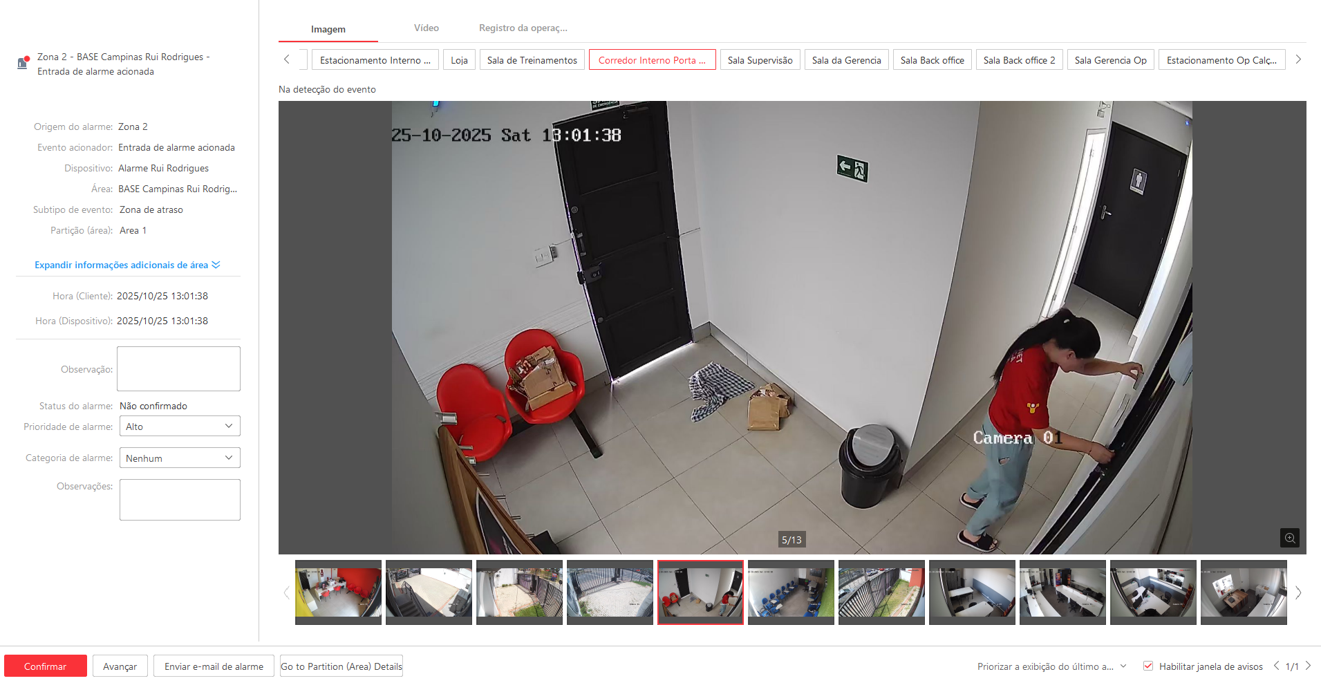 Imagem da ocorrência