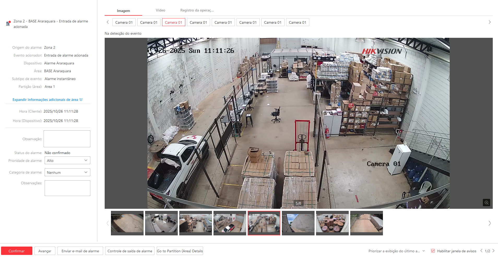 Imagem da ocorrência