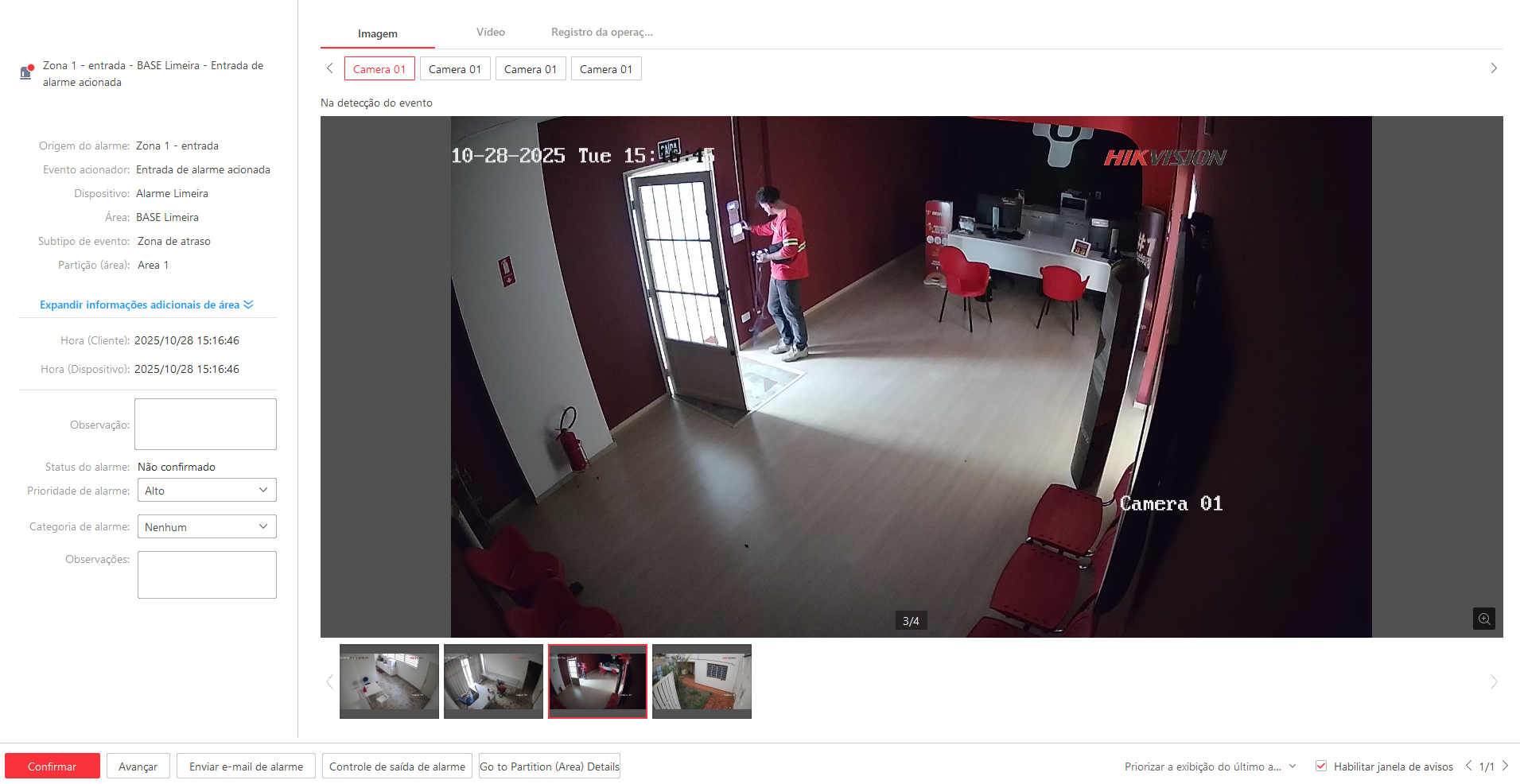 Imagem da ocorrência