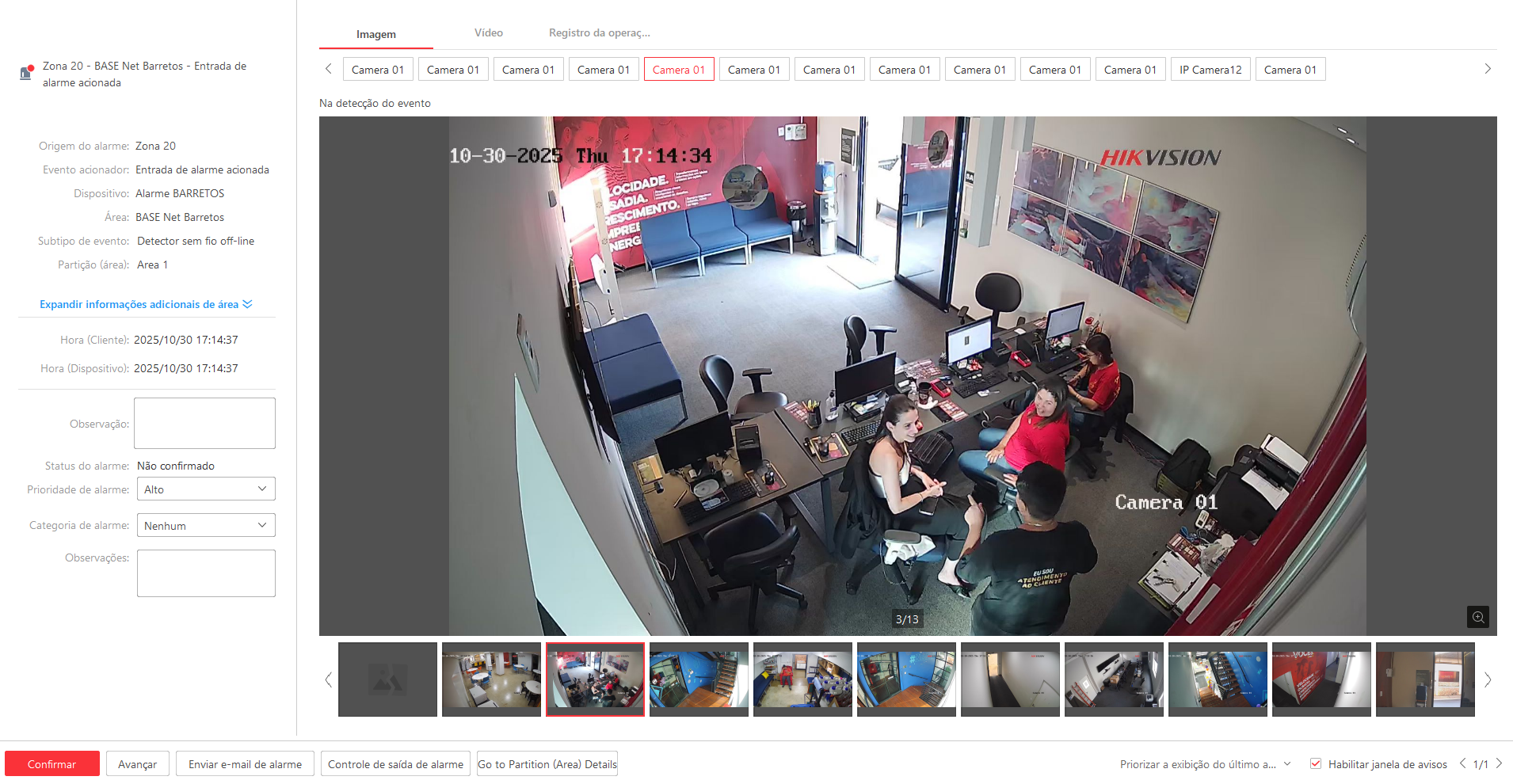 Imagem da ocorrência