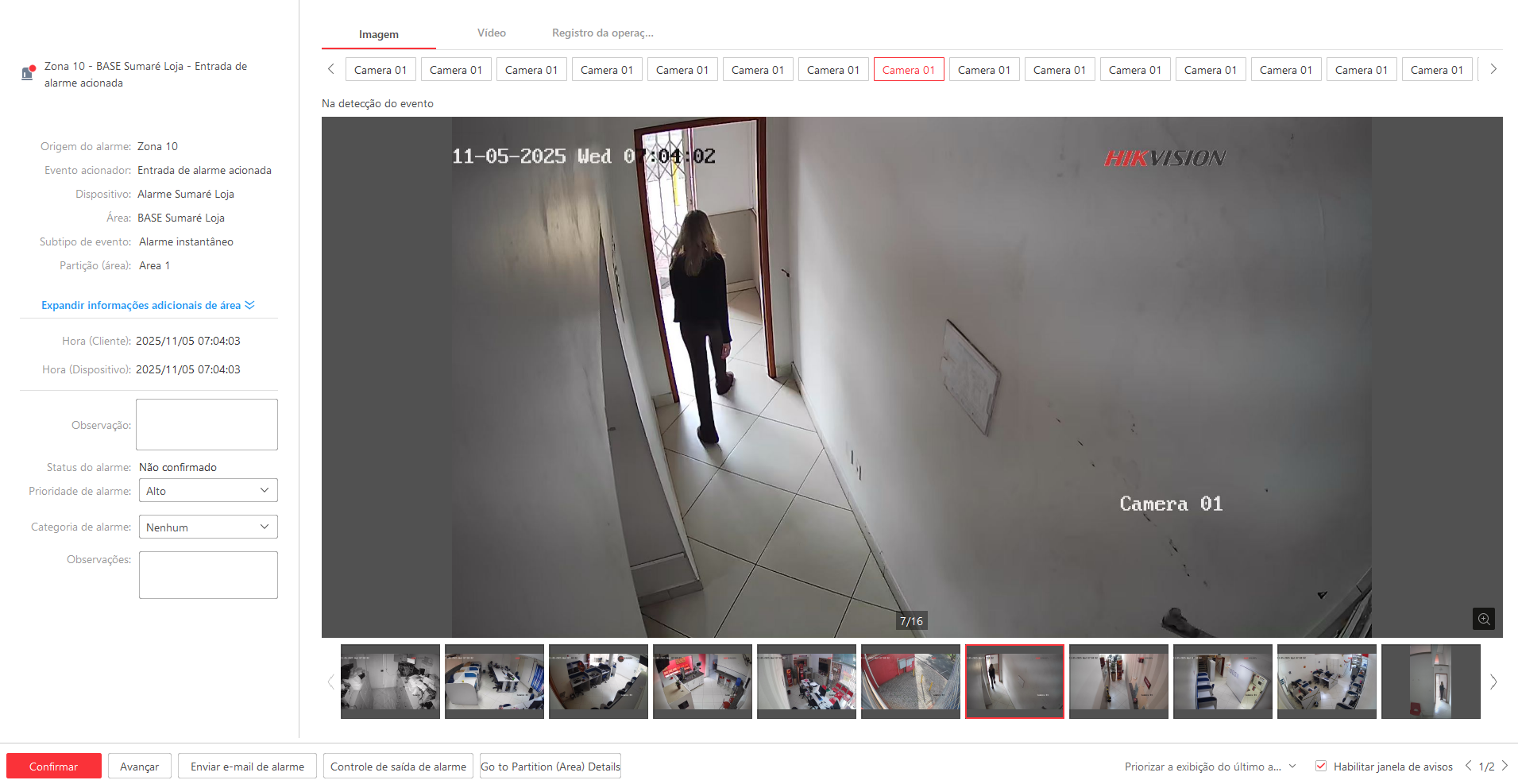 Imagem da ocorrência