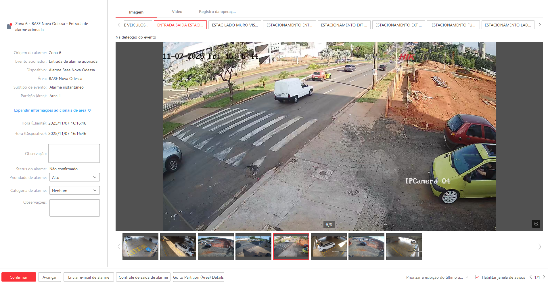 Imagem da ocorrência