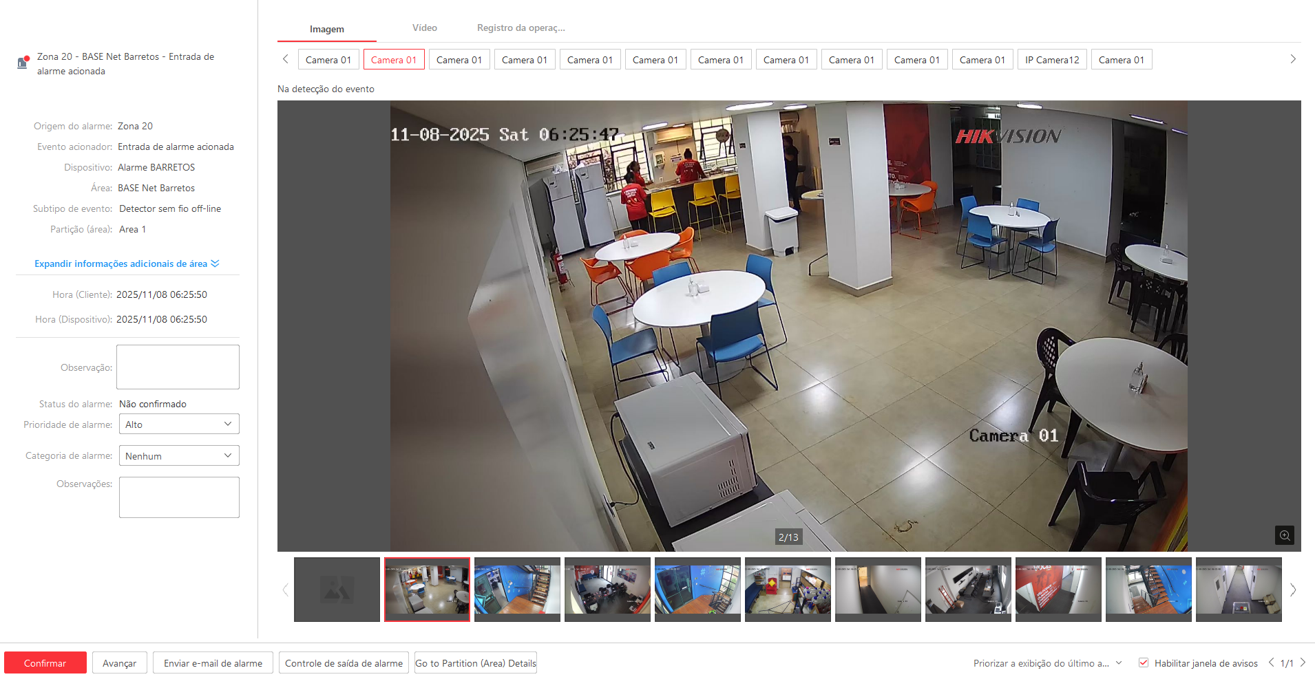 Imagem da ocorrência