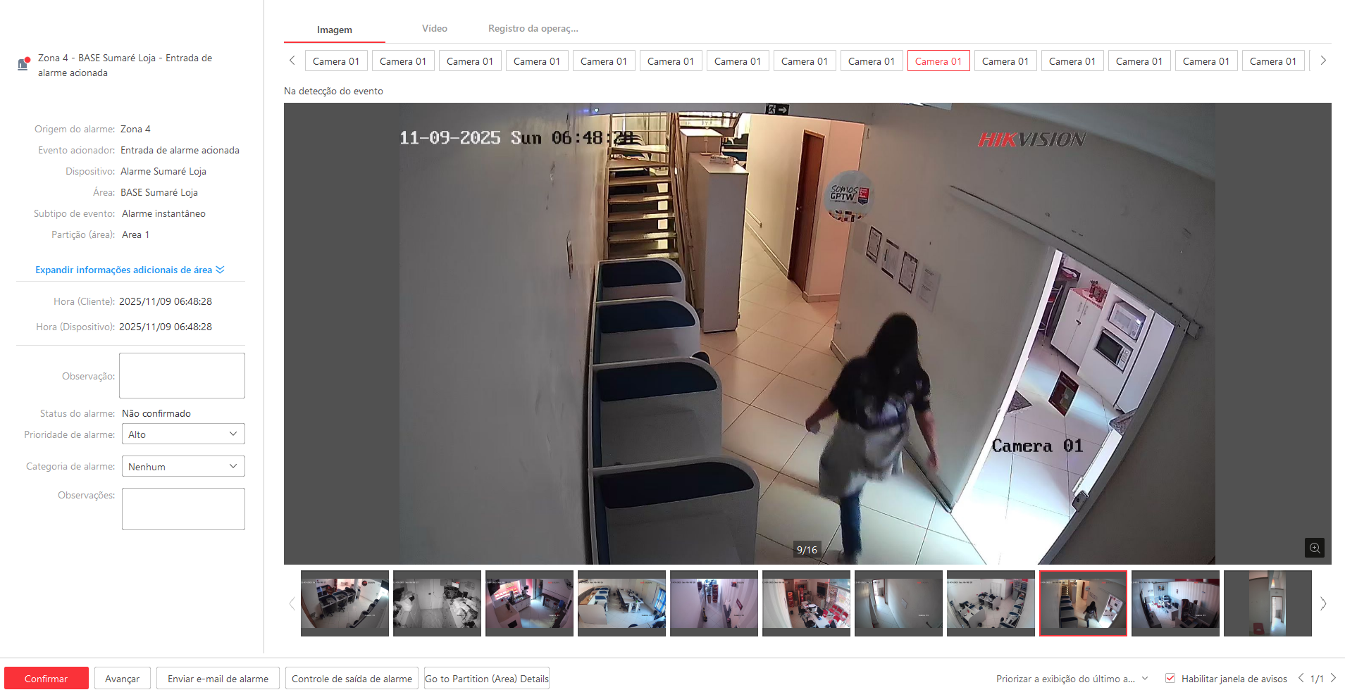 Imagem da ocorrência