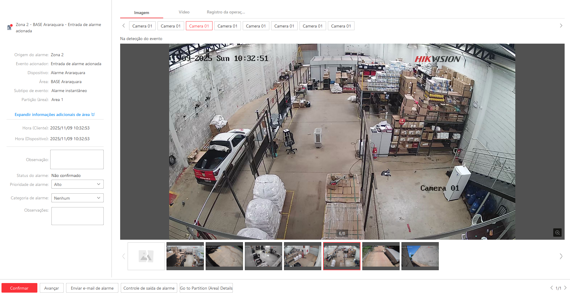 Imagem da ocorrência