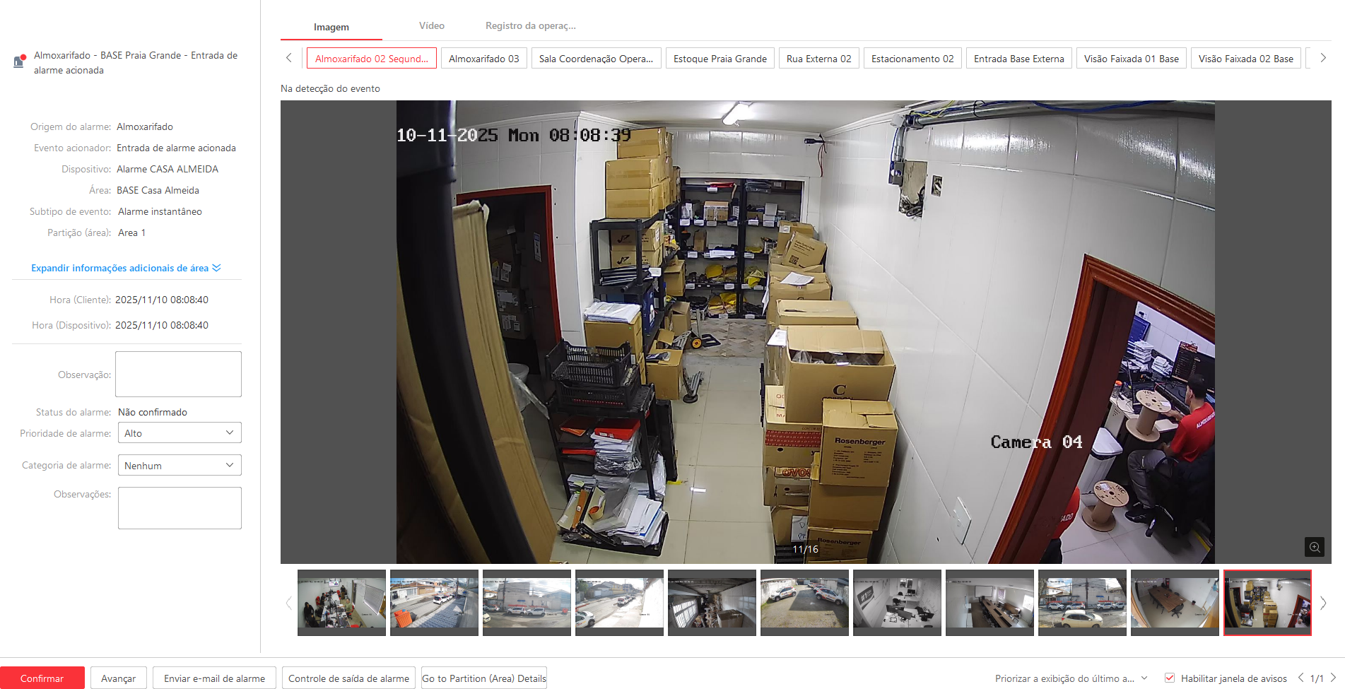 Imagem da ocorrência