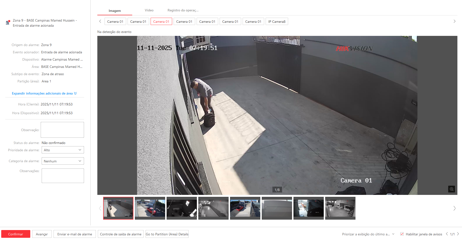 Imagem da ocorrência