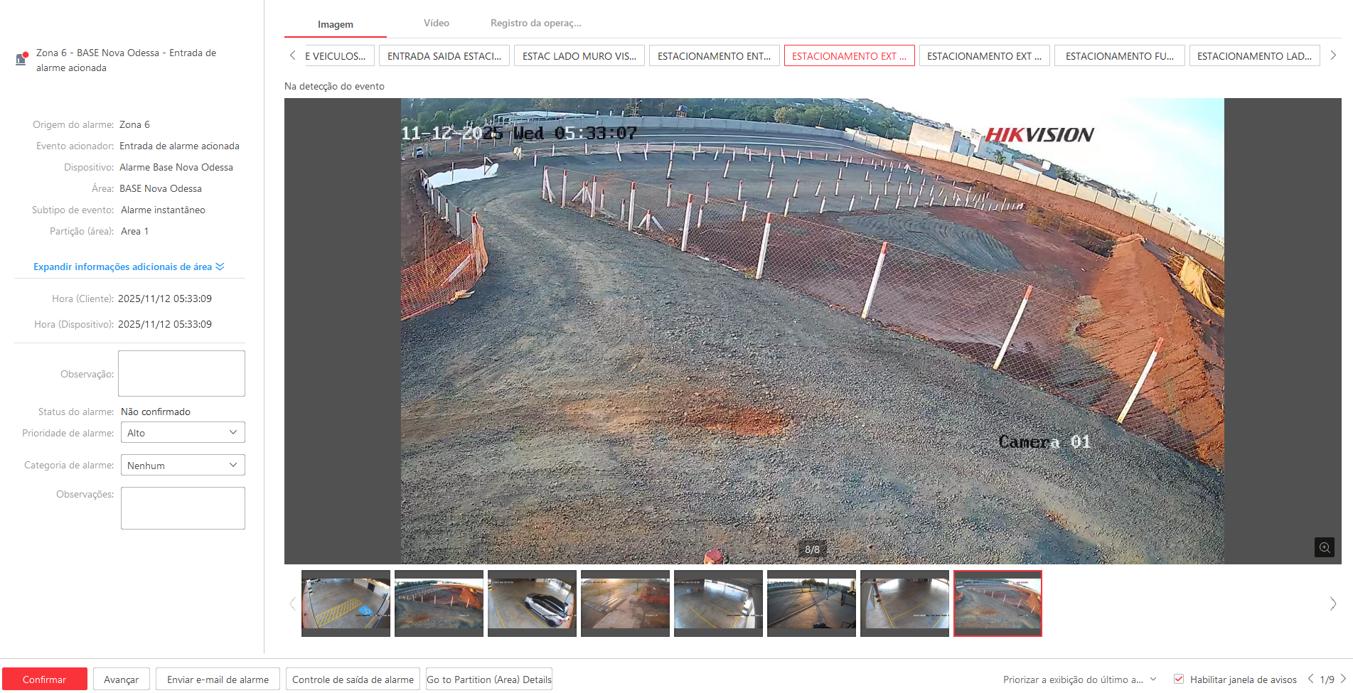 Imagem da ocorrência