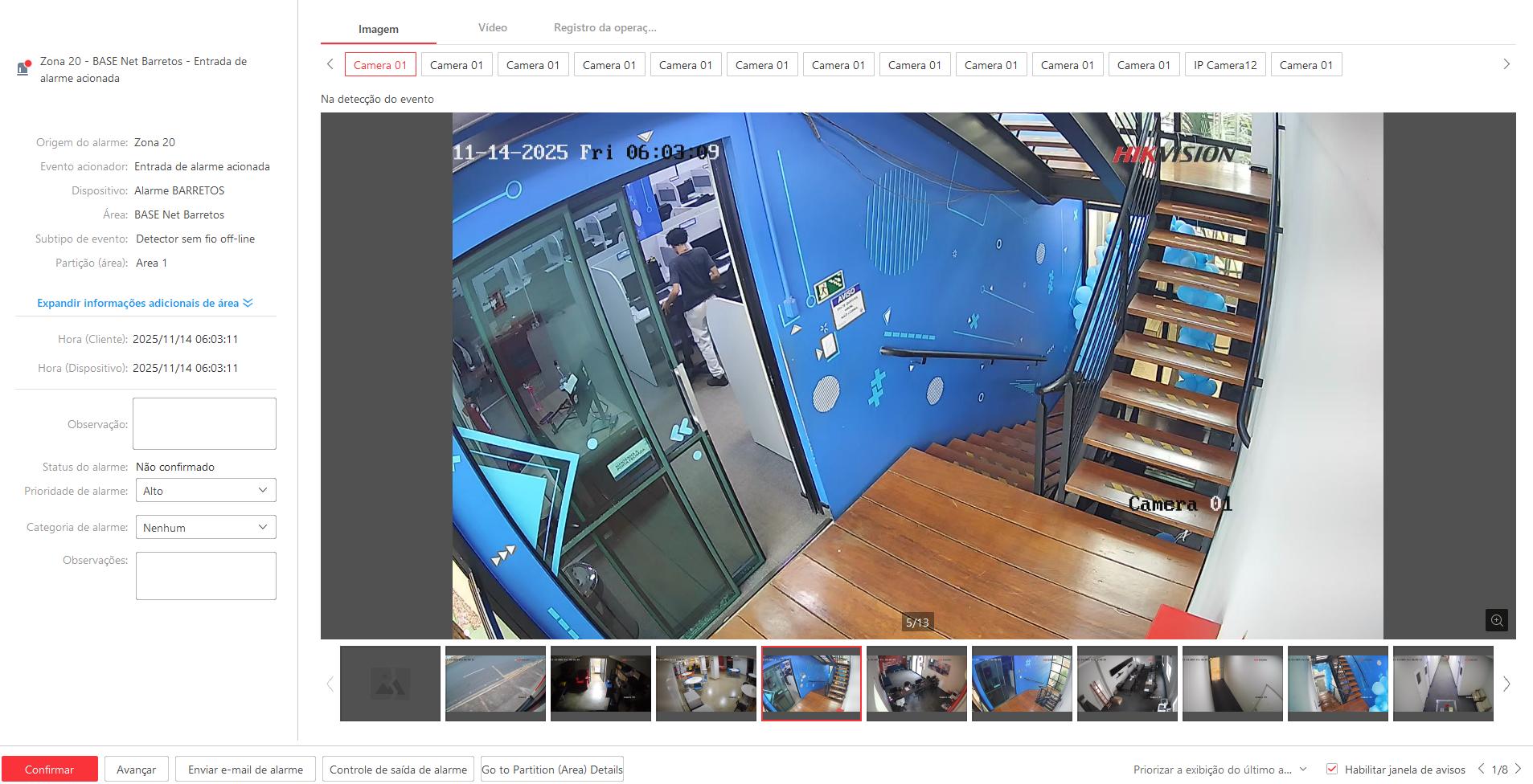 Imagem da ocorrência