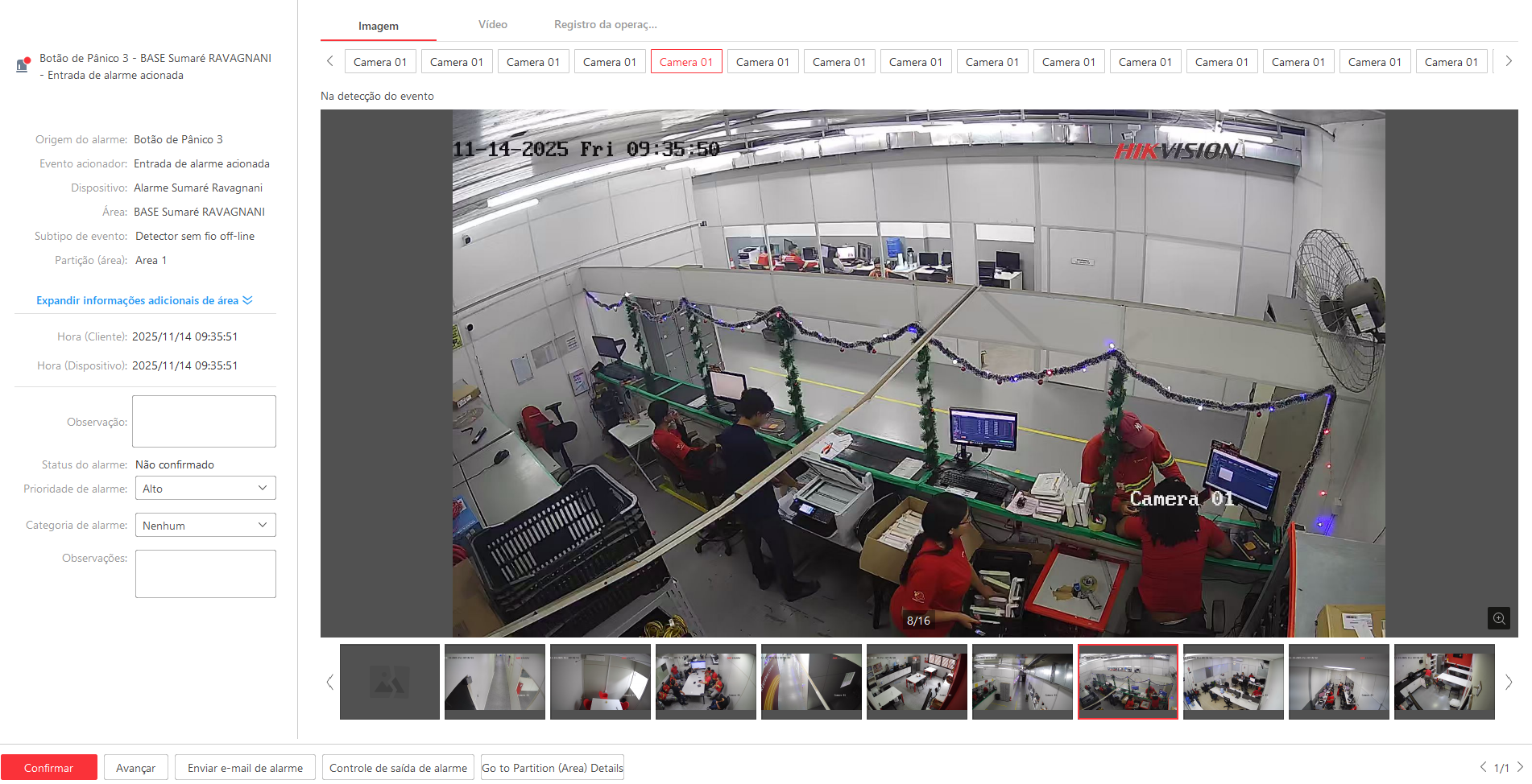 Imagem da ocorrência