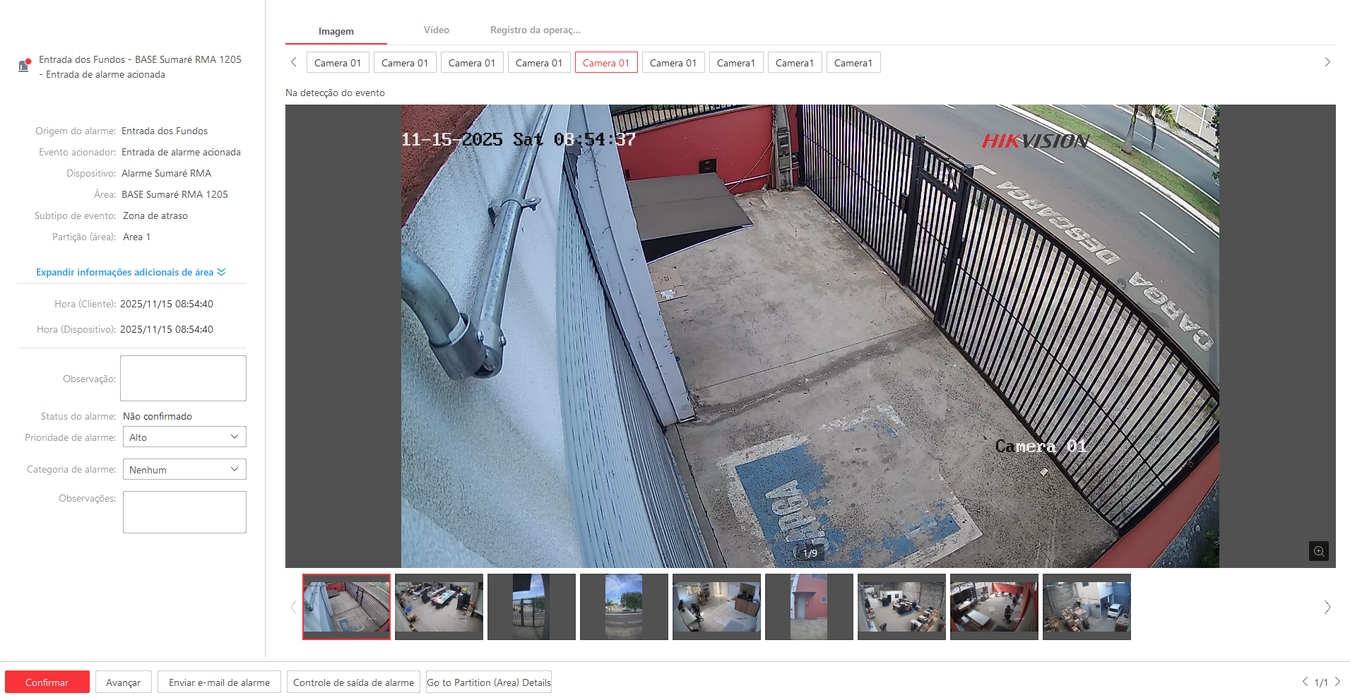 Imagem da ocorrência