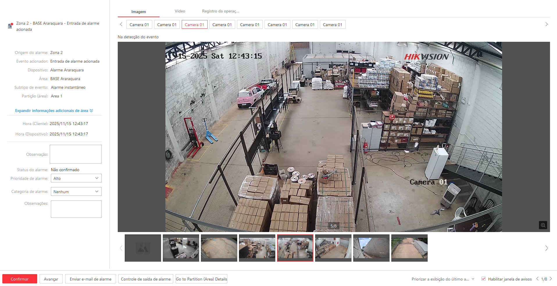 Imagem da ocorrência