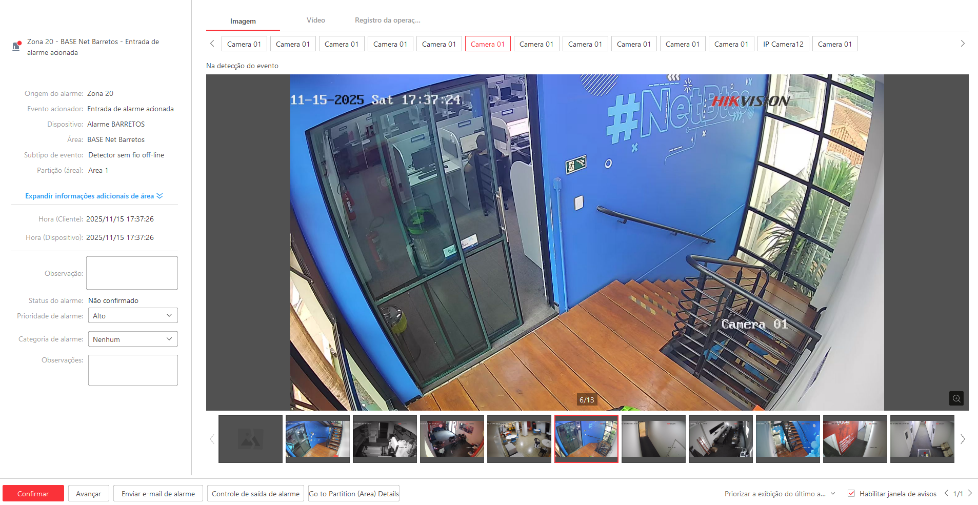 Imagem da ocorrência